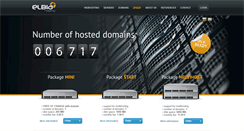 Desktop Screenshot of elbiahosting.sk